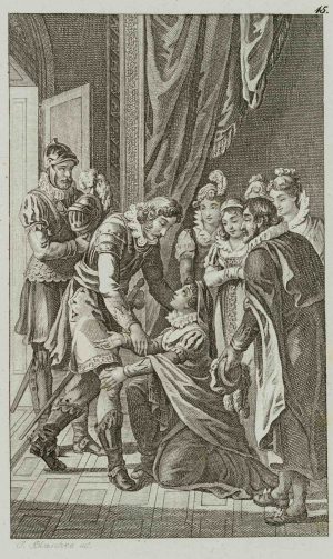 Szene aus Die Jungfrau von Orleans