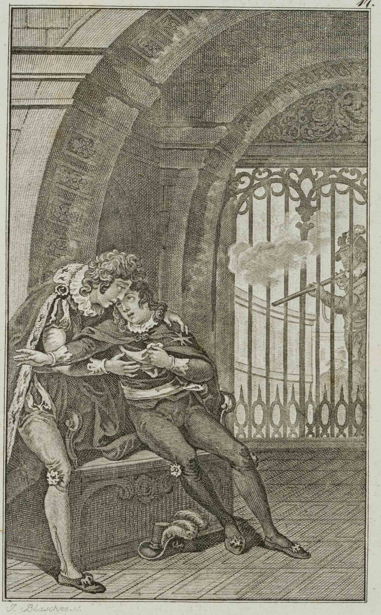 Szene aus Don Carlos, von Schiller