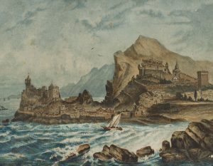 Hafenstadt auf der Krim