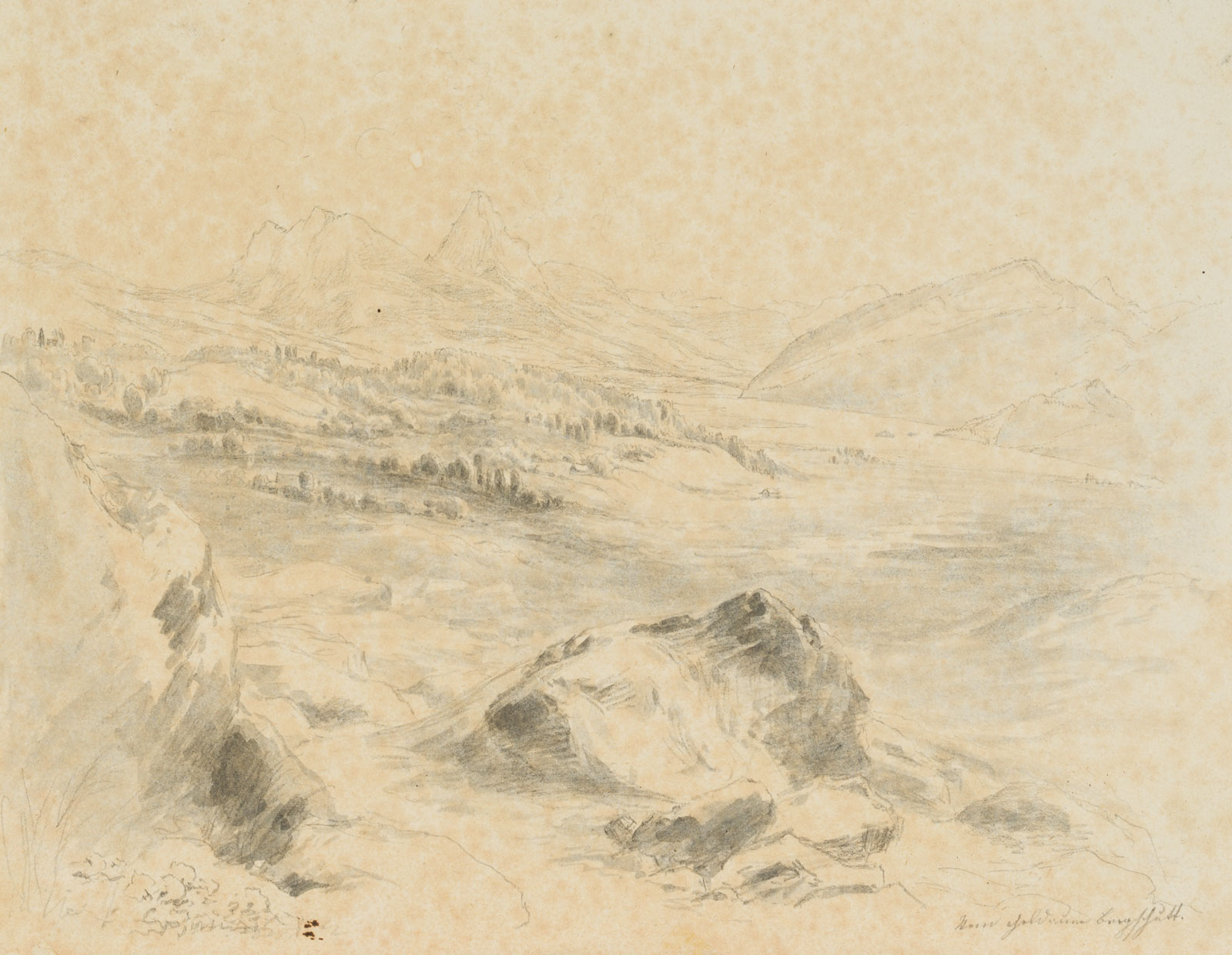 Alpenpanorama, Landschaft