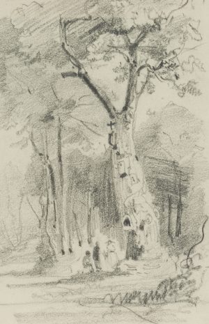 Wallfahrtsort im Wald
