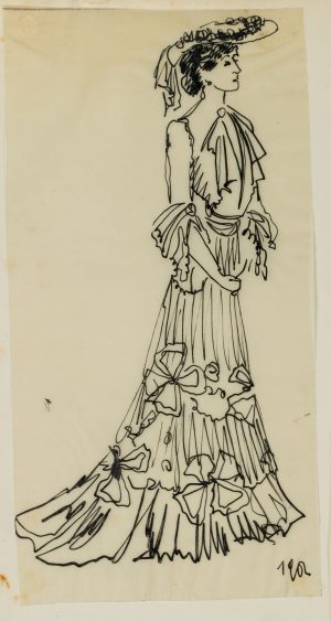 Großbürgerliche Frauenmode
