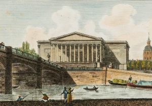 Fluss am Palais Bourbon