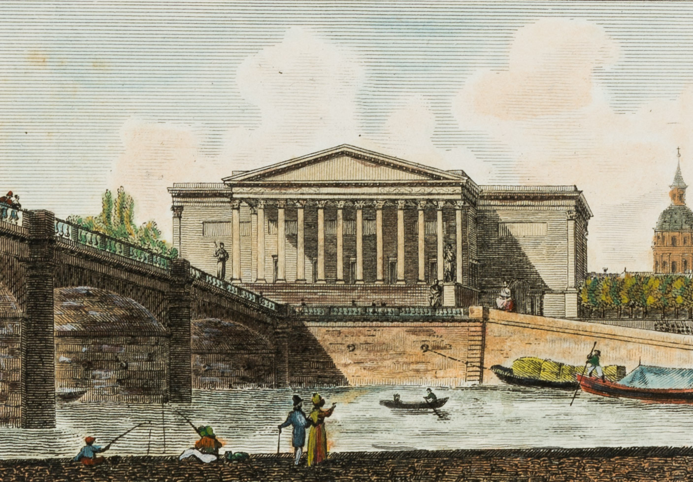 Fluss am Palais Bourbon