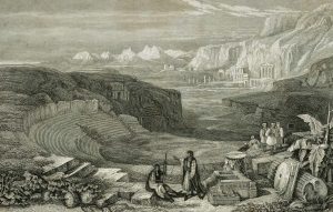 Weiter Blick auf Ruinen v. Selah
