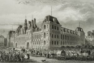 Ansicht v. Rathaus Hôtel de Ville