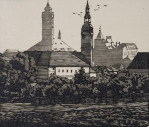 Blick auf die Burganlage, Prag