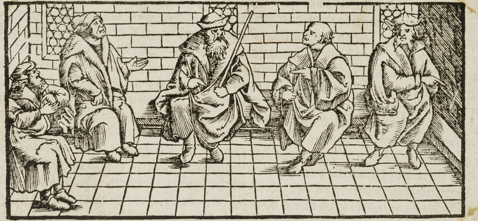 Bibelillustration, Gelehrtendisput
