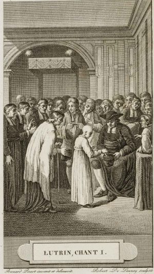 zu Lutrin Chant I., Zweit Geistliche