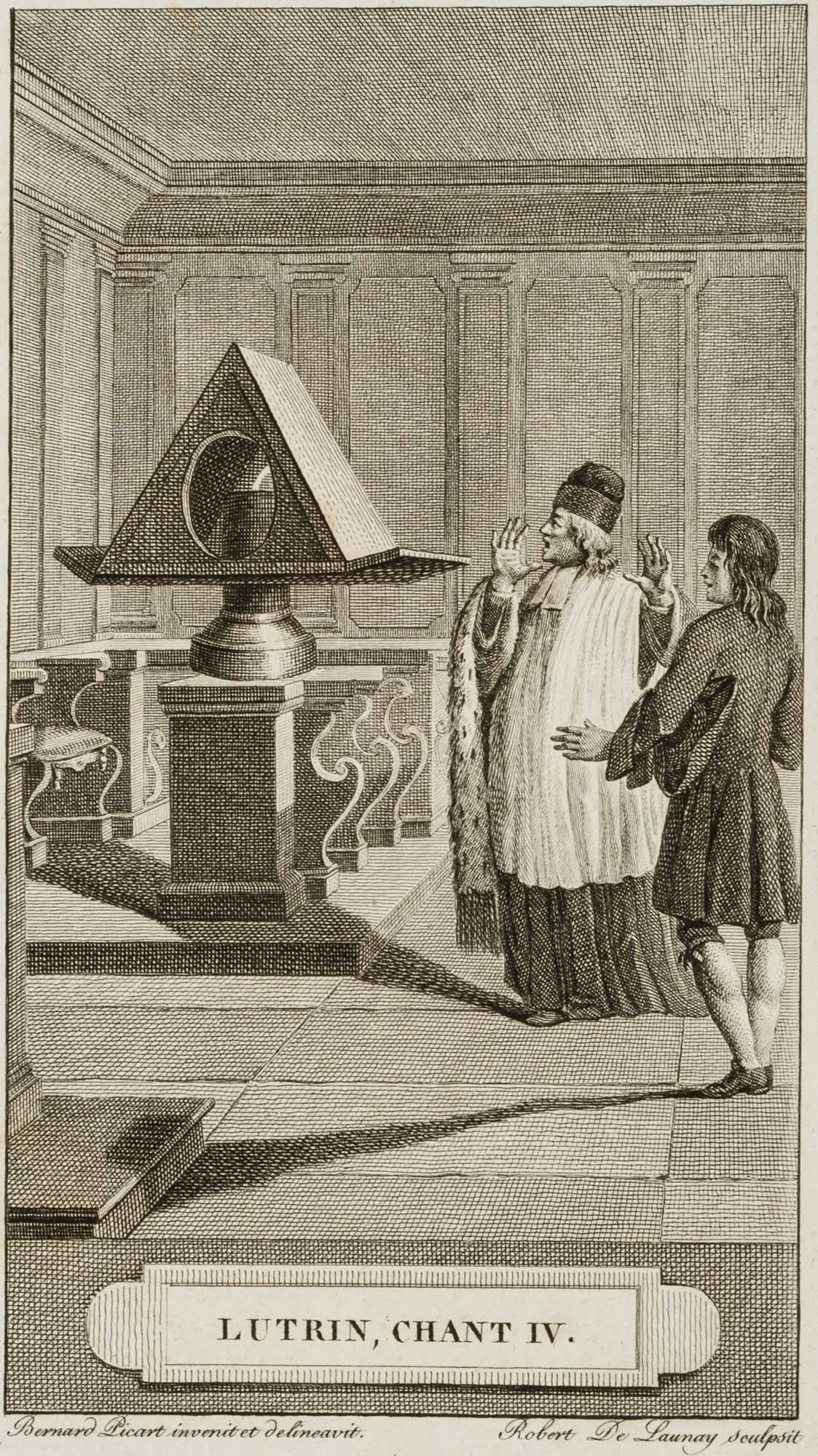 zu Lutrin Chant IV., Boileau