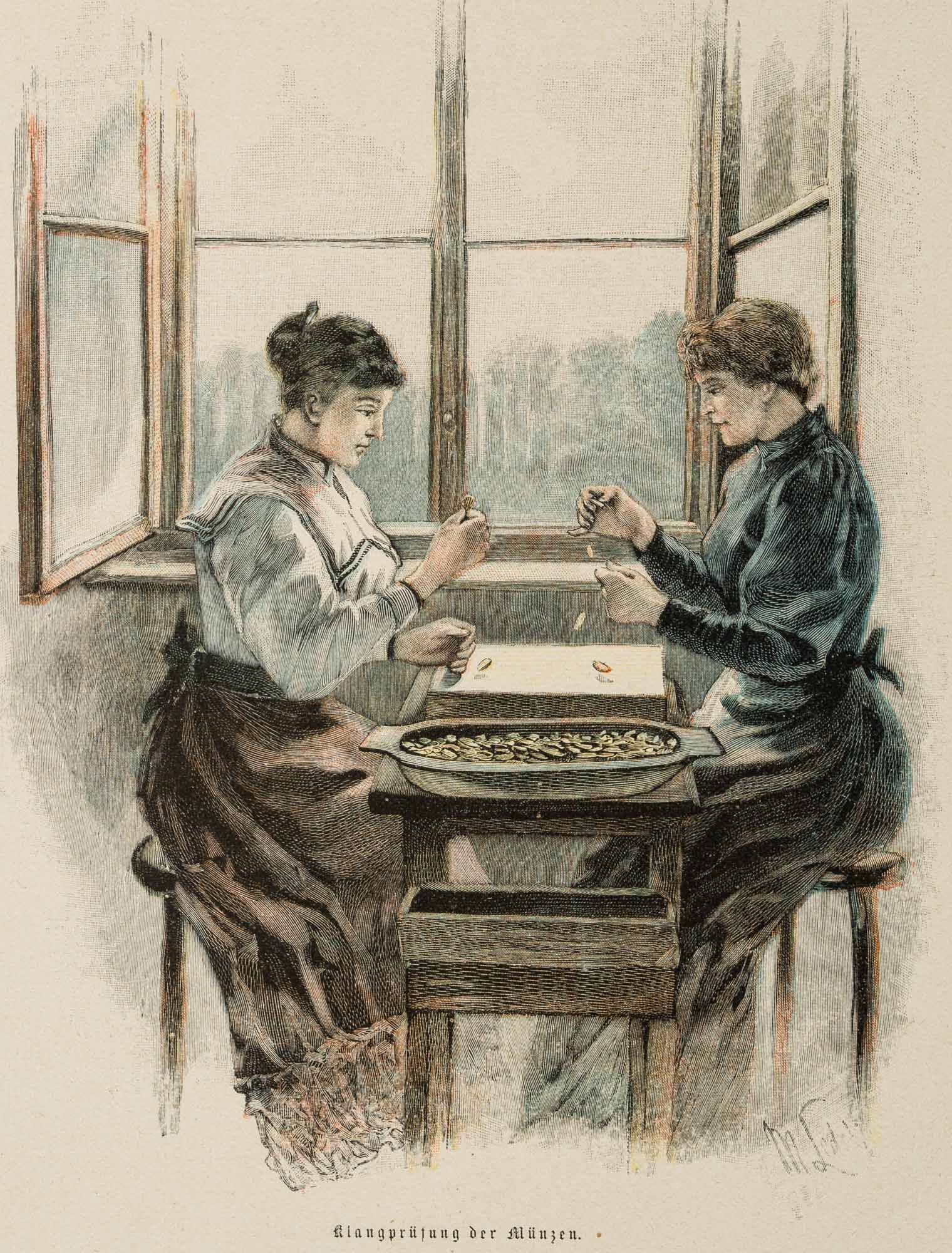 Klangprüfung der Münzen, Münzstätte