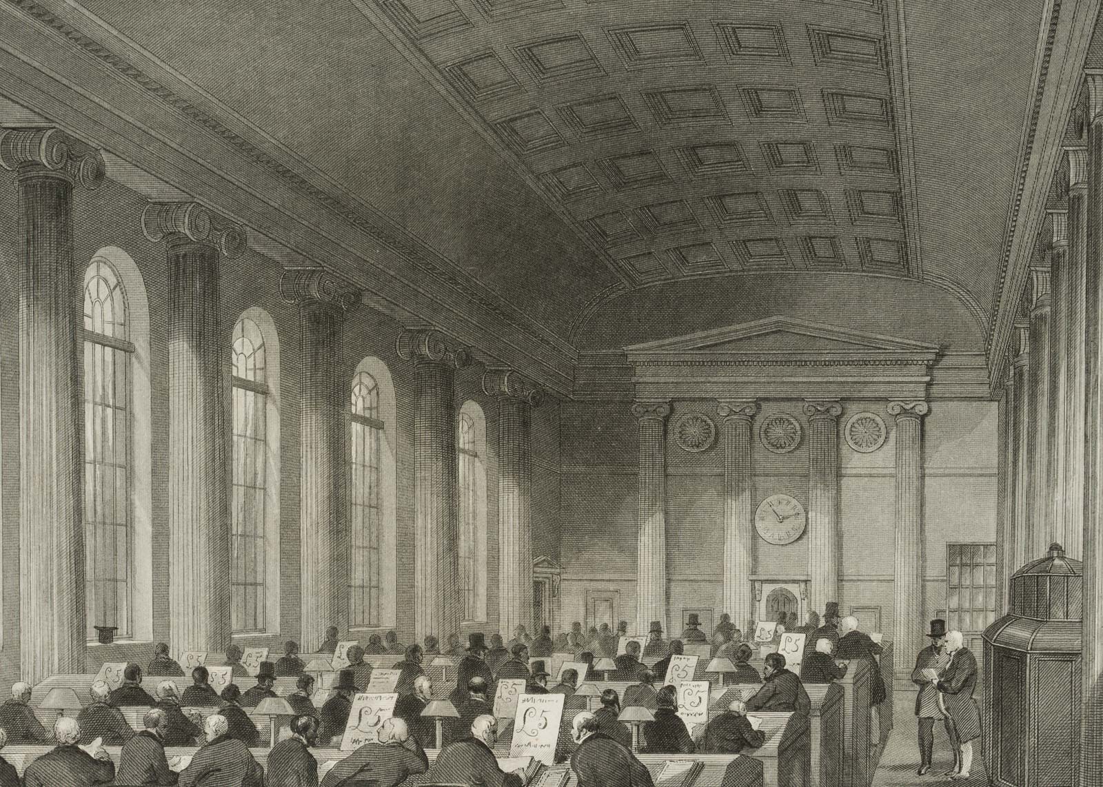 Bank of England. Five Pound Note Office