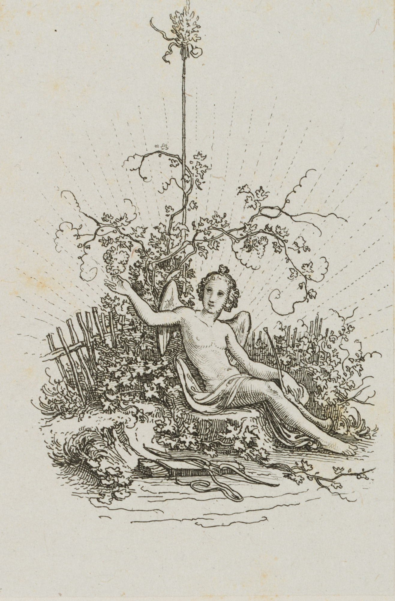 Amor als Jüngling (Arabeske)