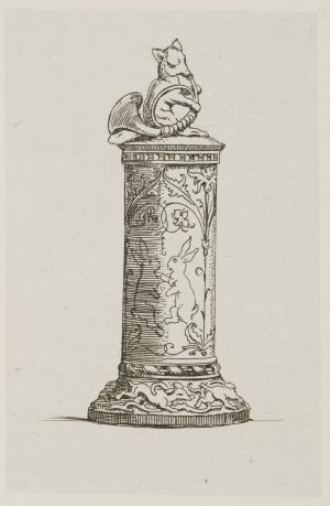 Fuchs und tanzende Hasen