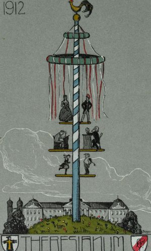 Theresianum mit Maibaum