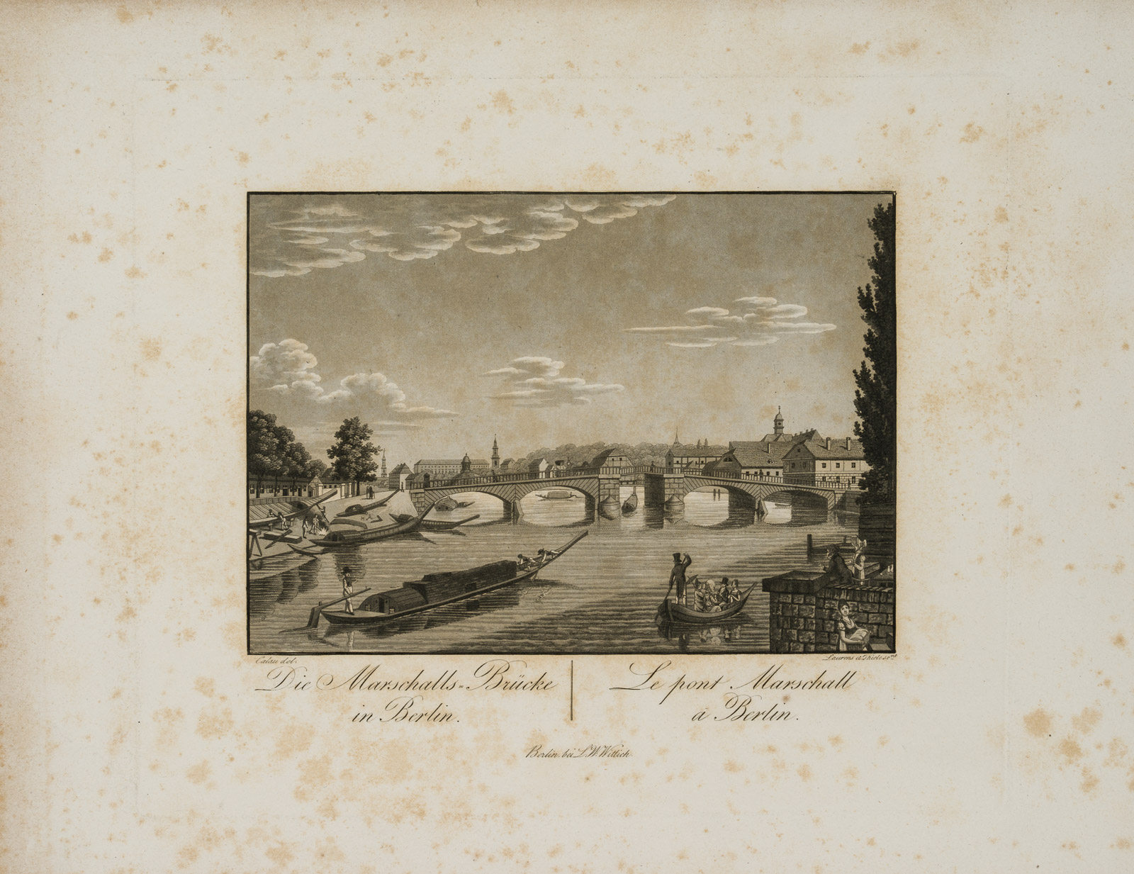 Die Marschalls-Brücke in Berlin