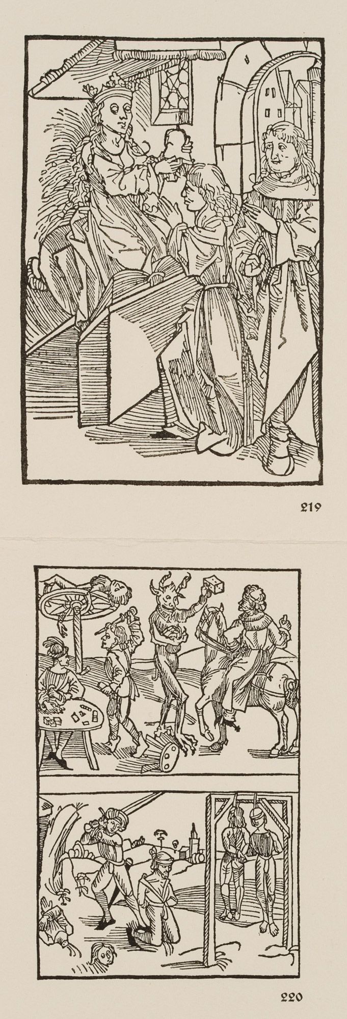 Würfelspiel; Oratio Cassandra