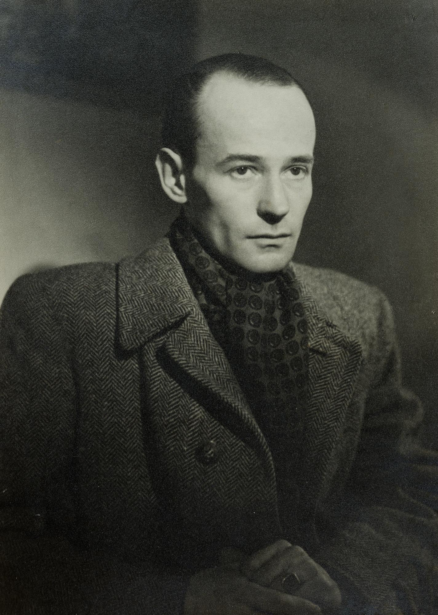 Porträt des jungen Erhard Klepper