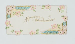 Florale Glückwunschkarte