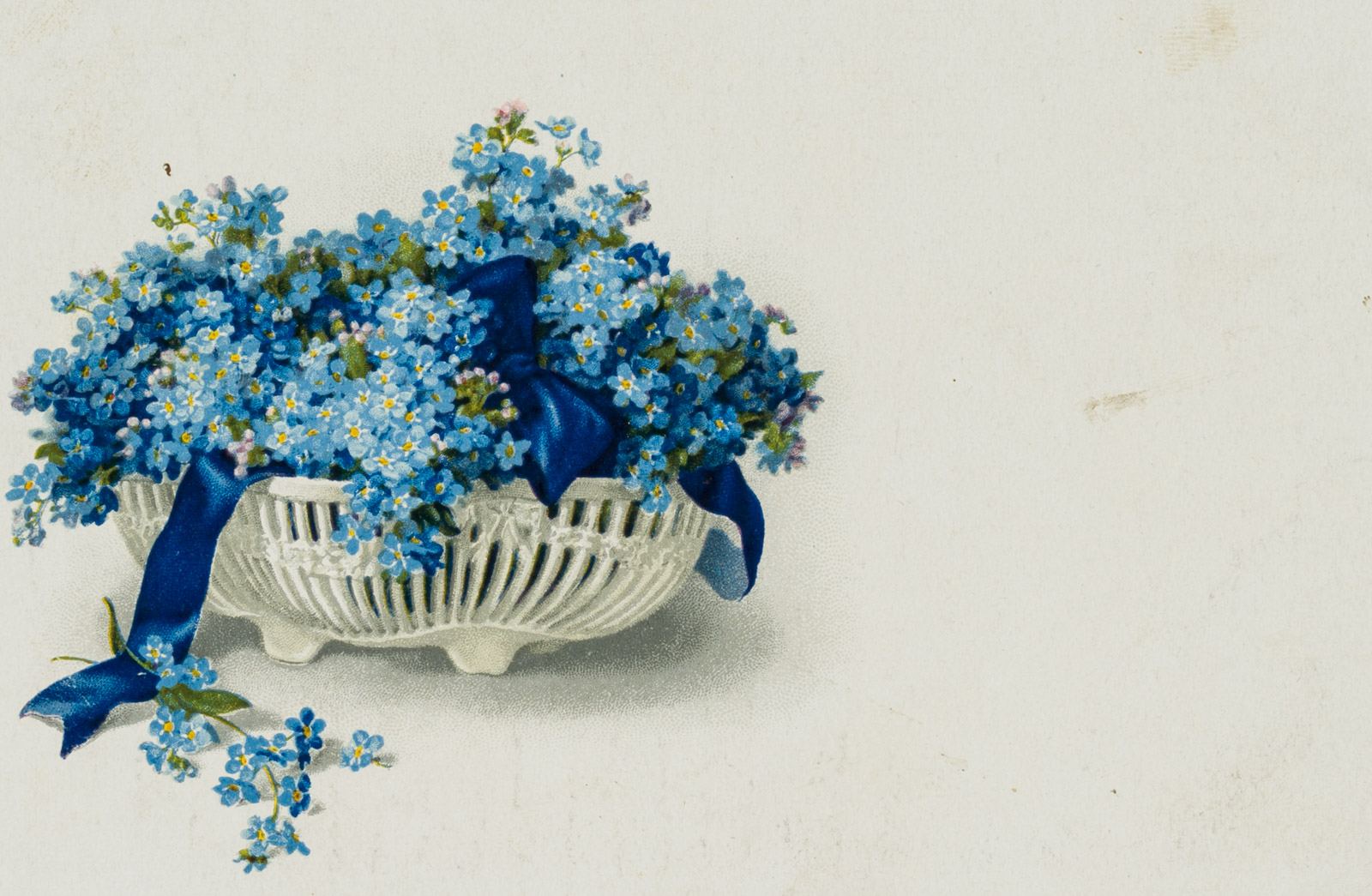 Schöne florale Postkarte
