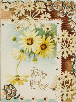 Glückwunschkarte zur Hochzeit