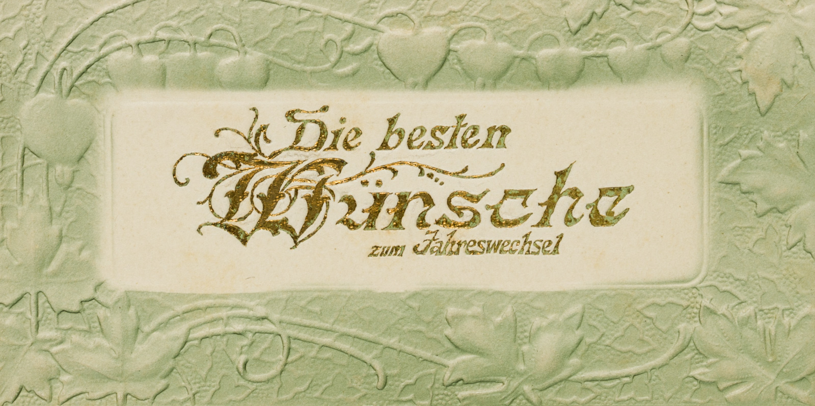 Wünsche zum Jahreswechsel