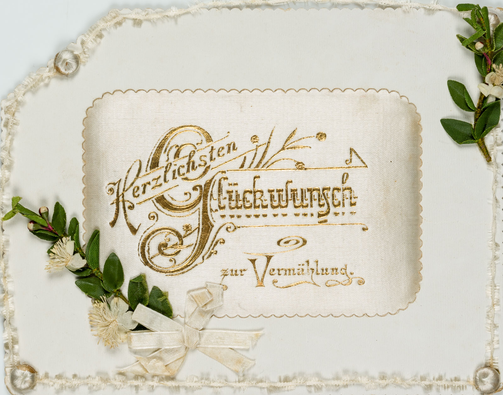 Karte zur Vermählung