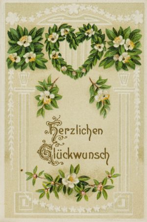 Glückwunschkarte zur Verlobung