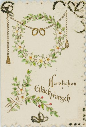 Glückwünsche zur Verlobung