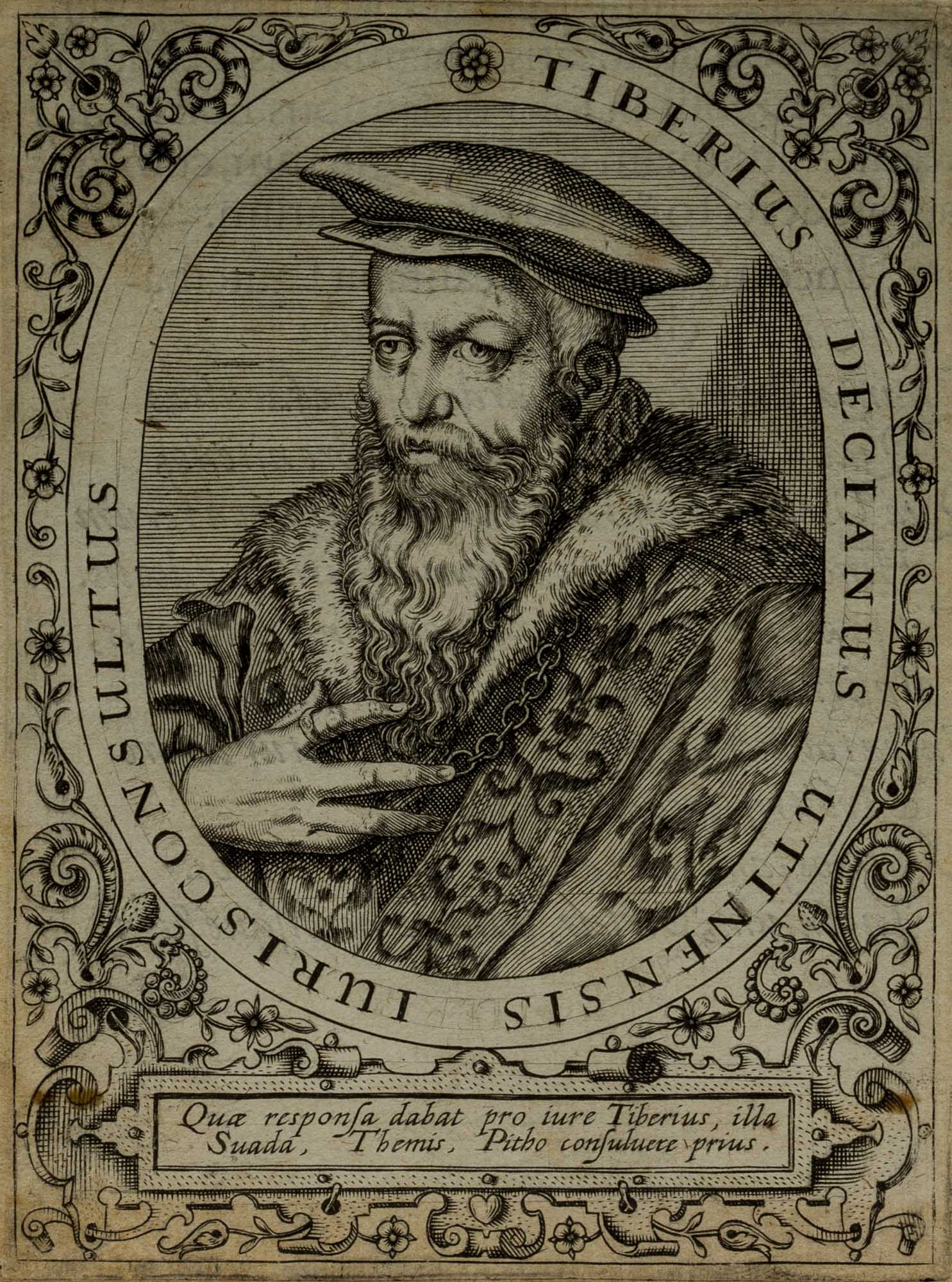 Porträt des Tiberio Deciani
