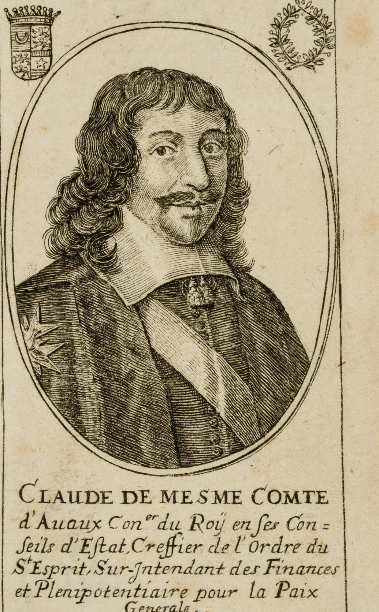 Claude de Mesme Comte d'Avaux