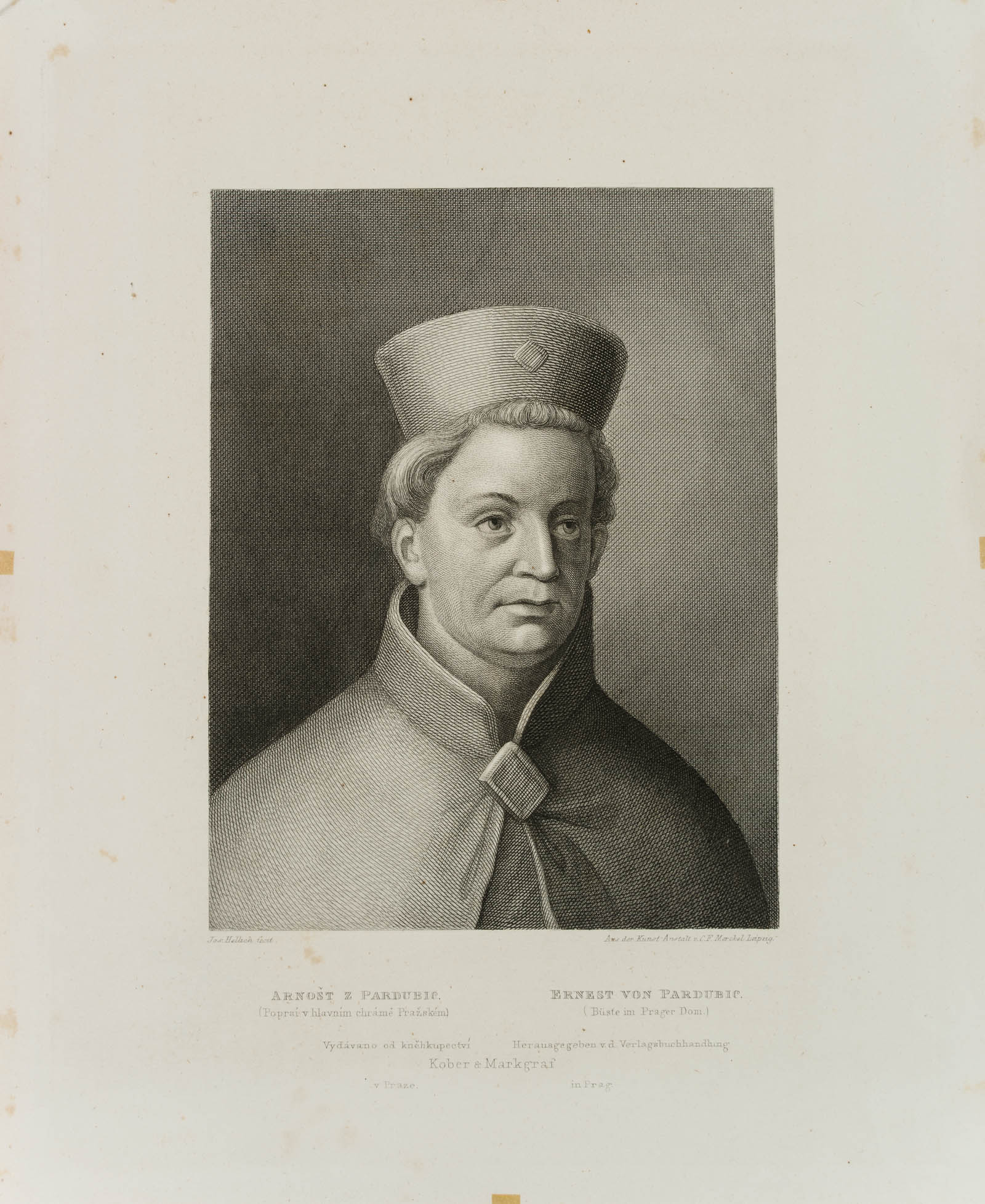 Erzbischof Arnost z Pardubic