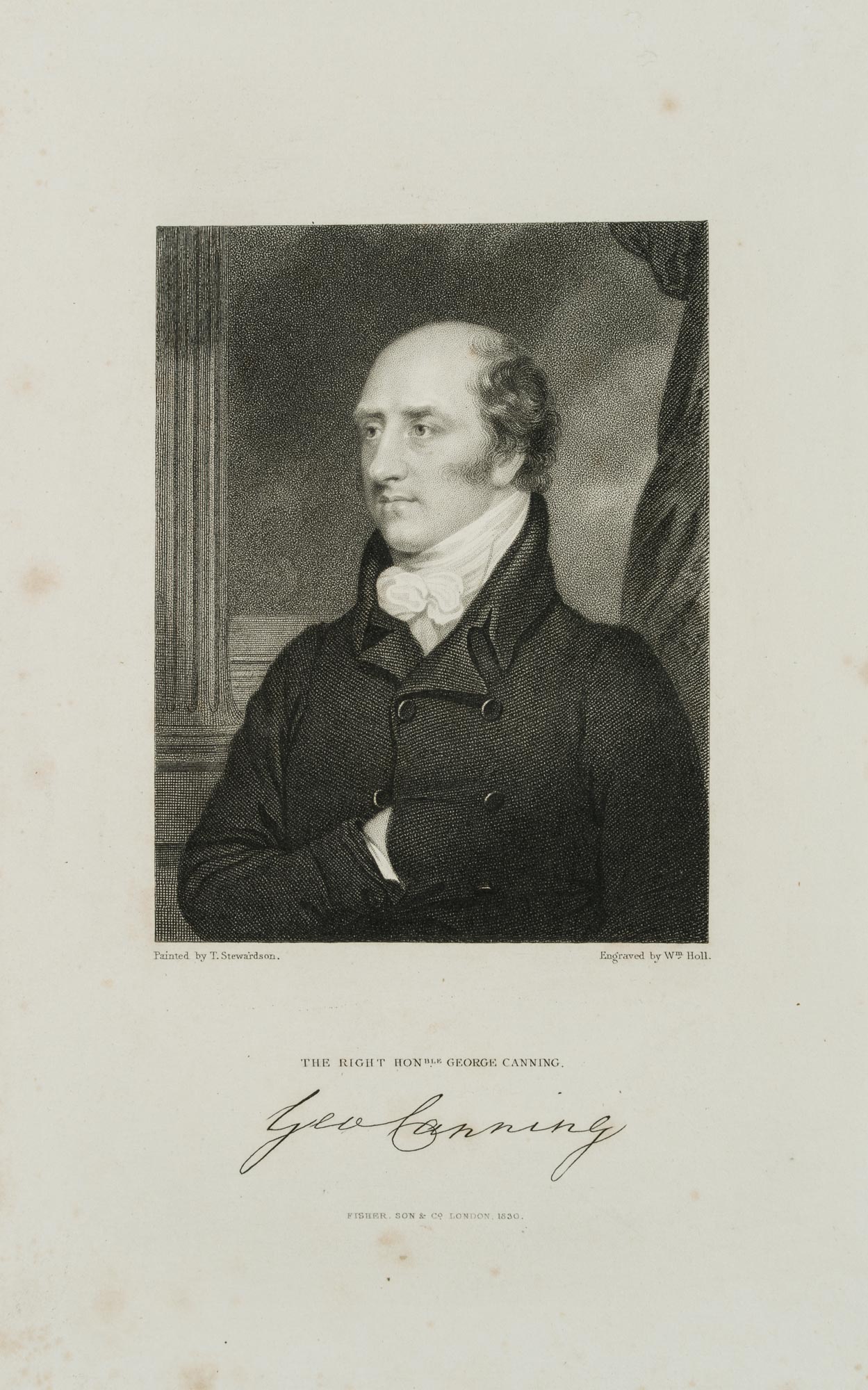 Portrait des George Canning