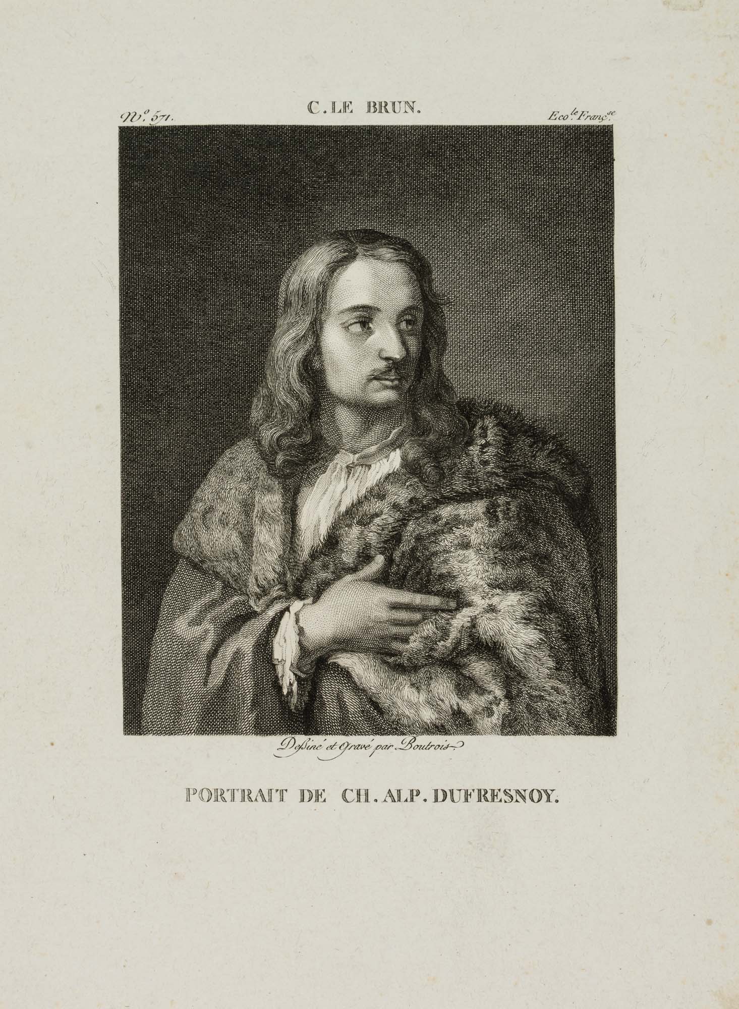 Portrait von Charles Dufresnoy