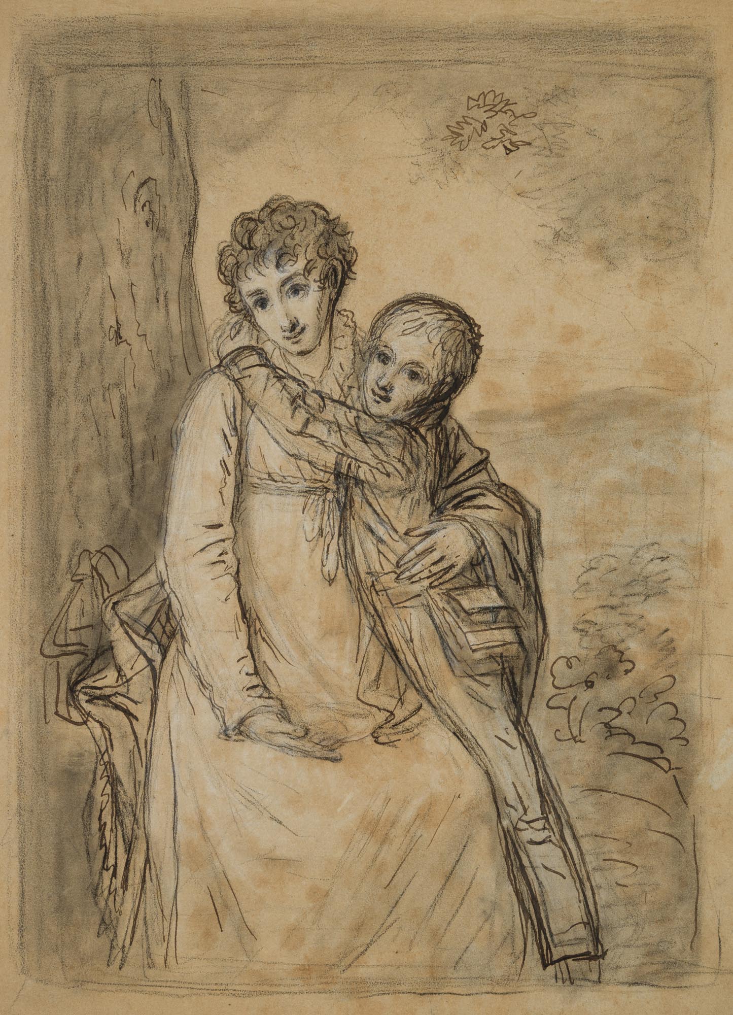Mutter mit Sohn