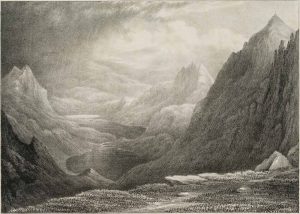 Summit of Snowdon, Gebirgslandschaft