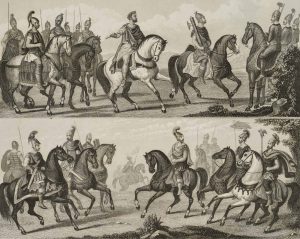 Kavallerien römischer Legionäre