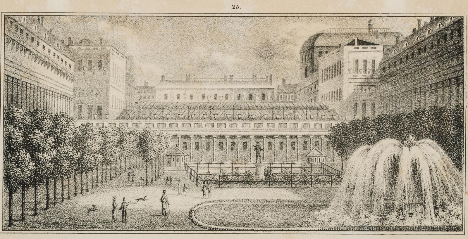 Innenhof des Palais Royals, Paris
