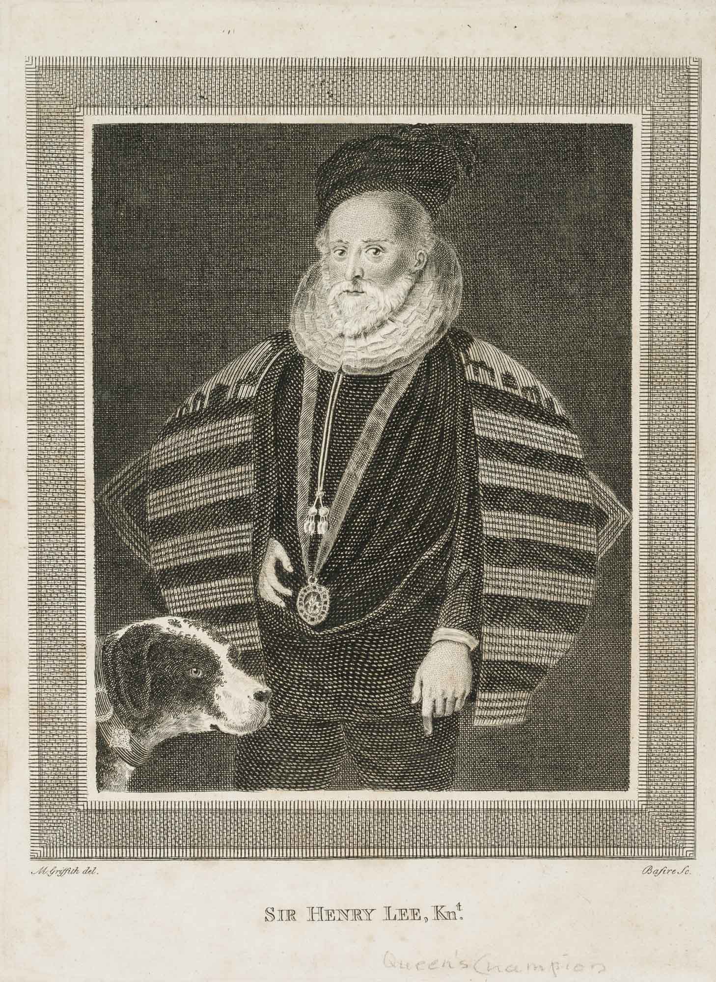 Bildnis d. Sir Henry Lee
