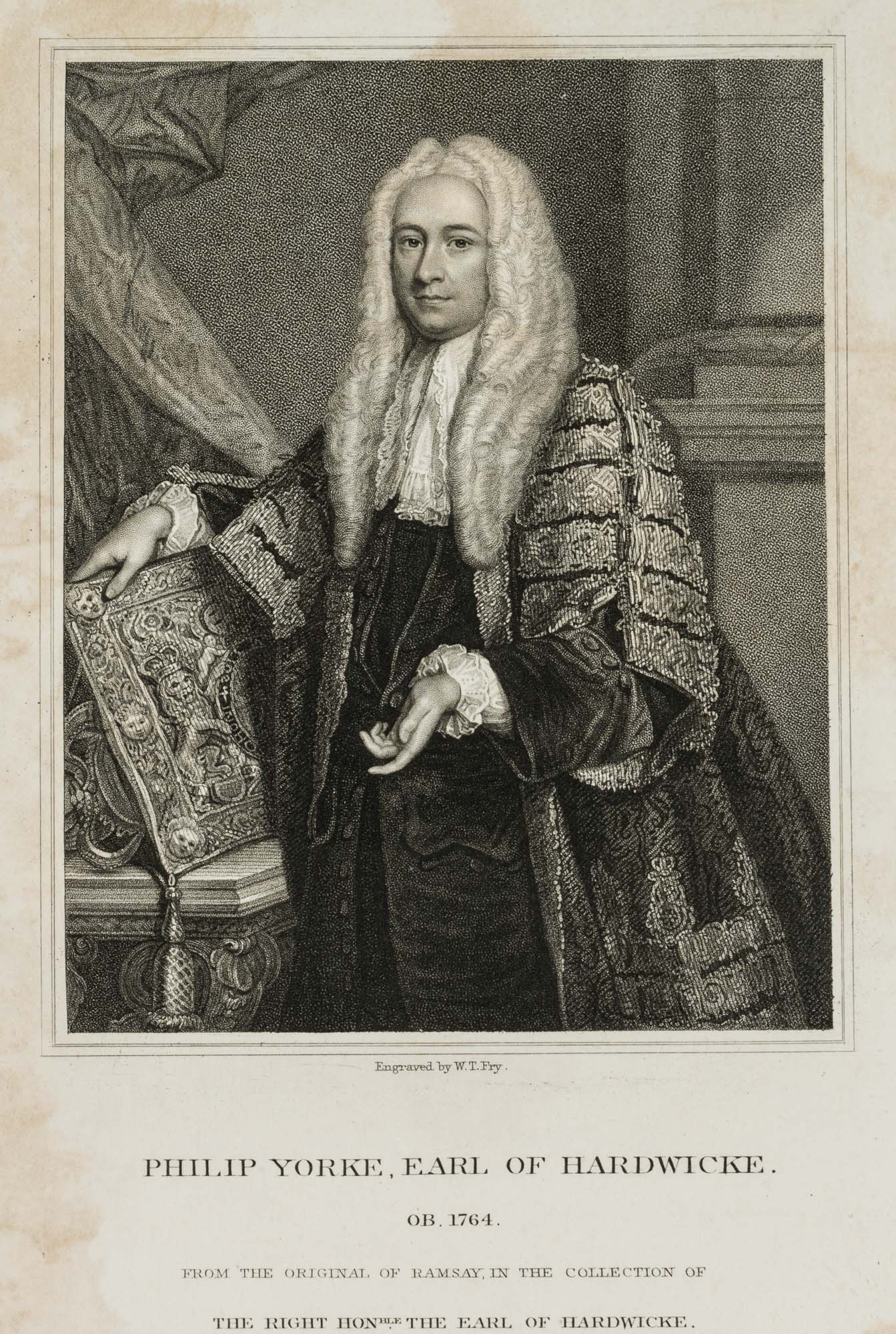 Philip Yorke. 1st Earl of Hardwicke