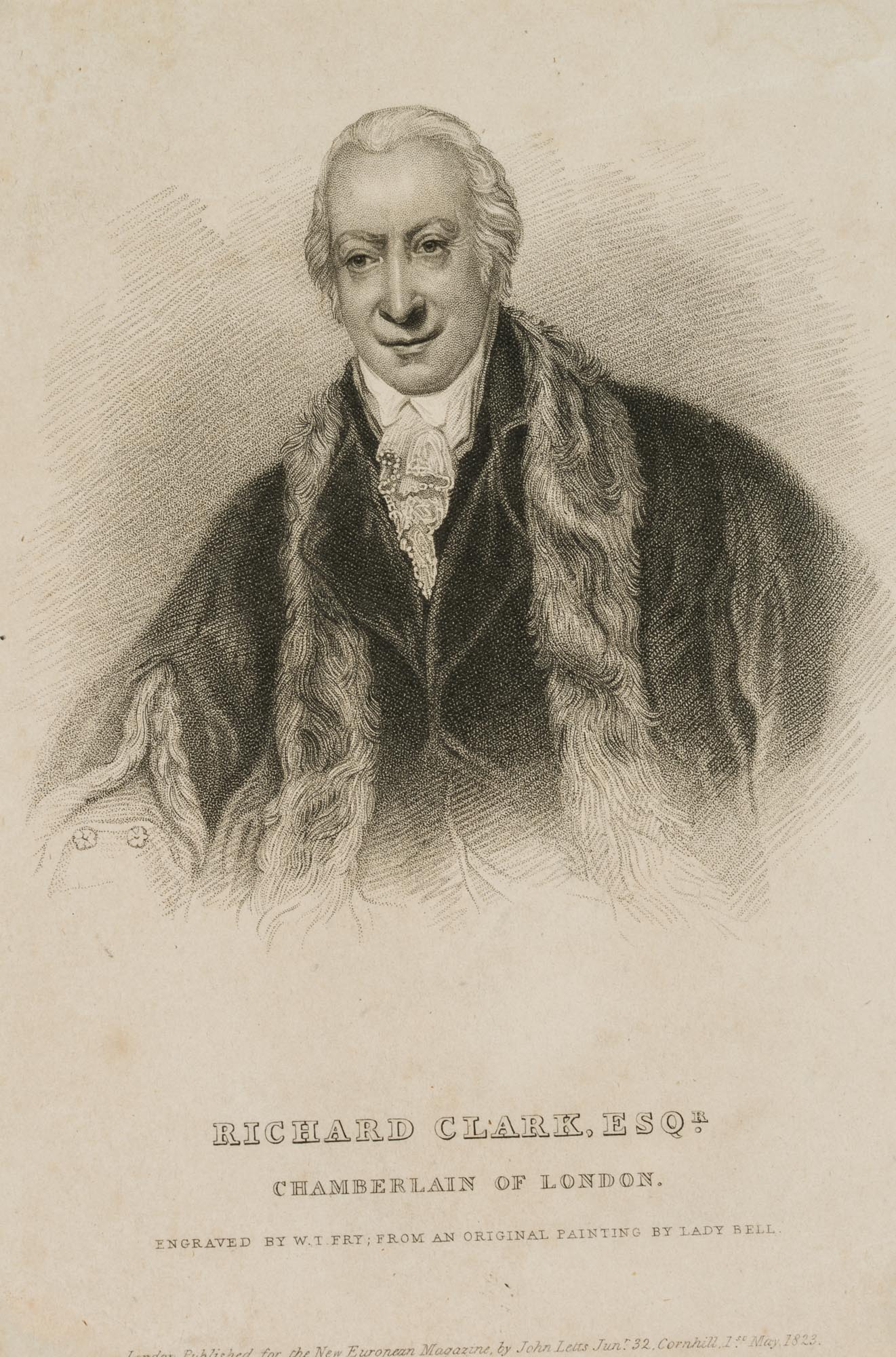 Portrait des Richard Clark Esqr.
