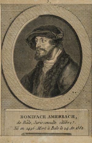 Brustporträt des Bonifacius Amerbach