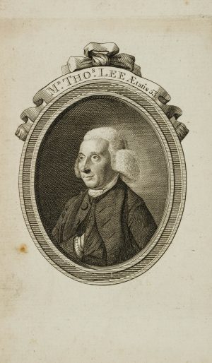 Brustporträt von Mr. Thomas Lee