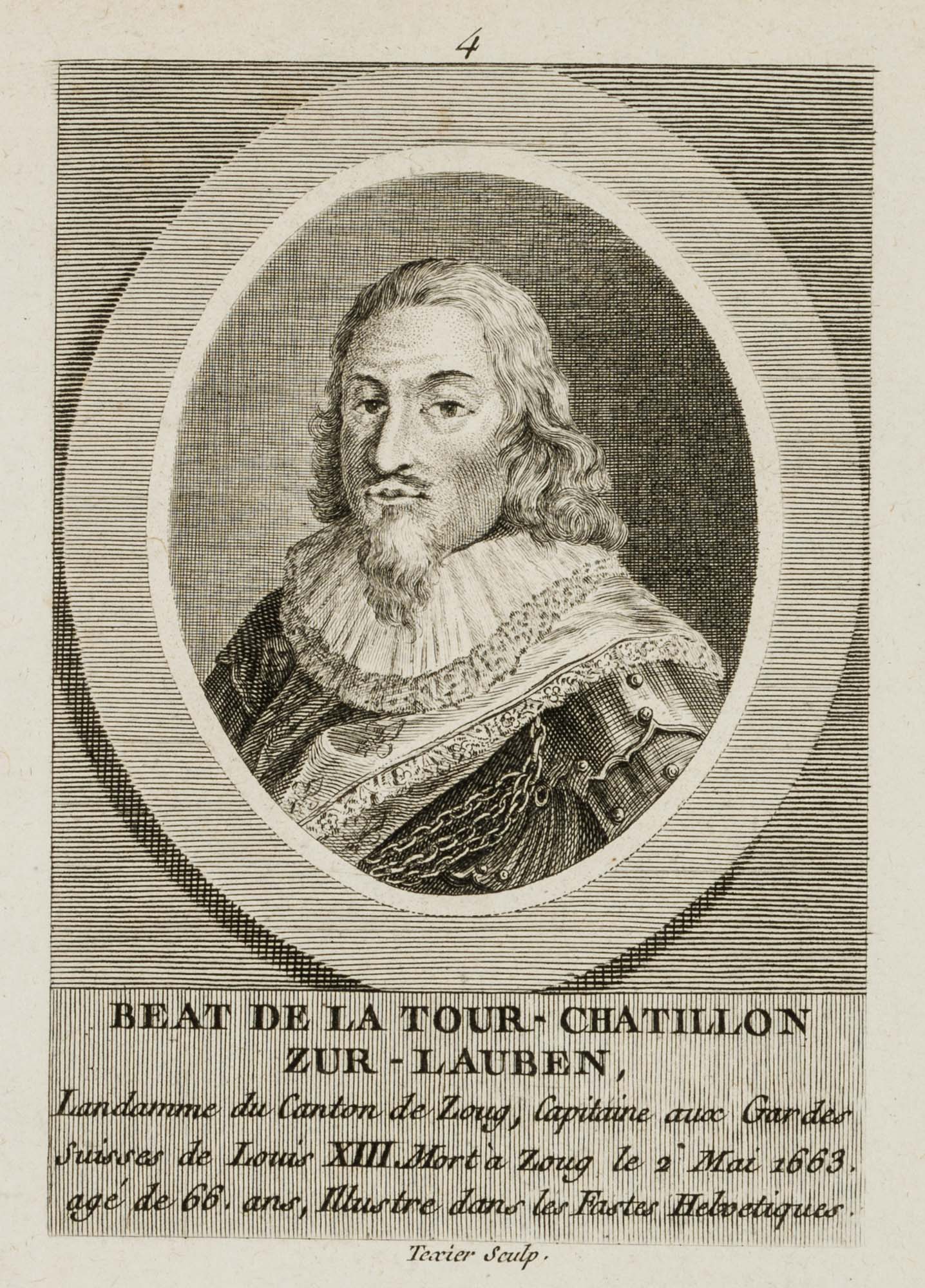 Beat de la Tour Chatillon Zurlauben
