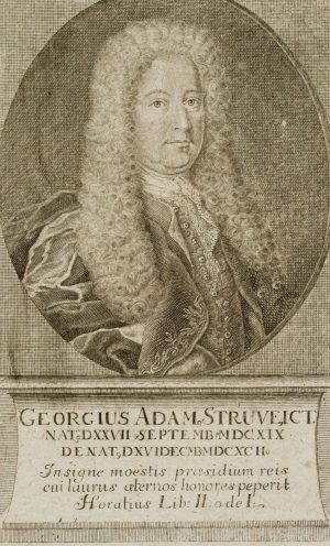 Juristen Georg Adam Struve
