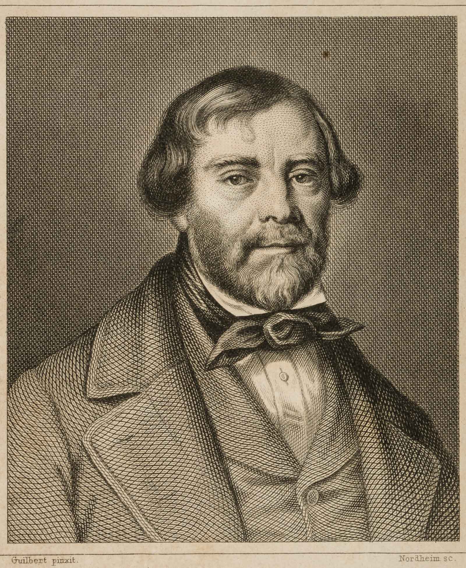 Porträt d. Eugène Sue