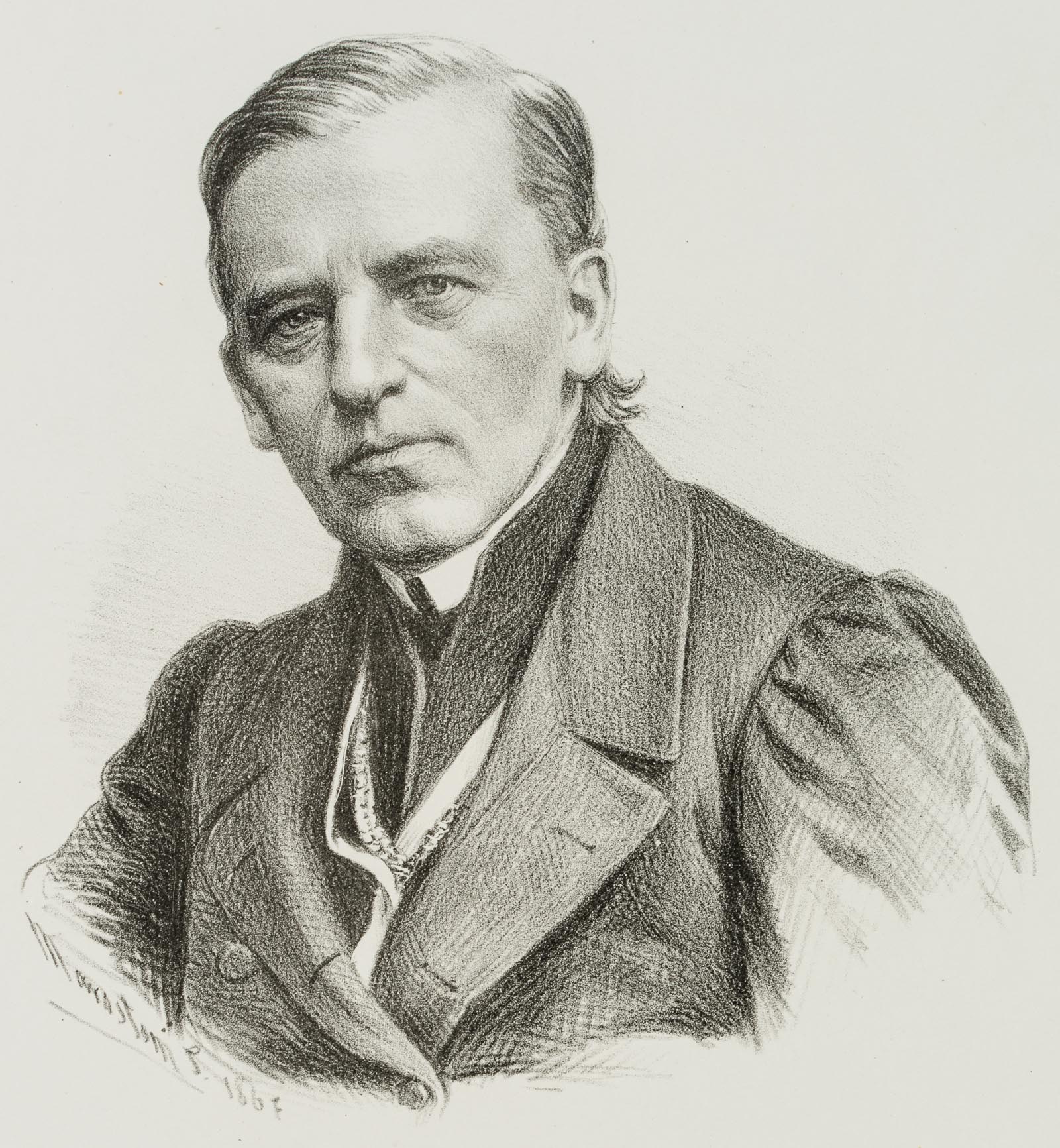 Porträt des Theologen Adam Schreck