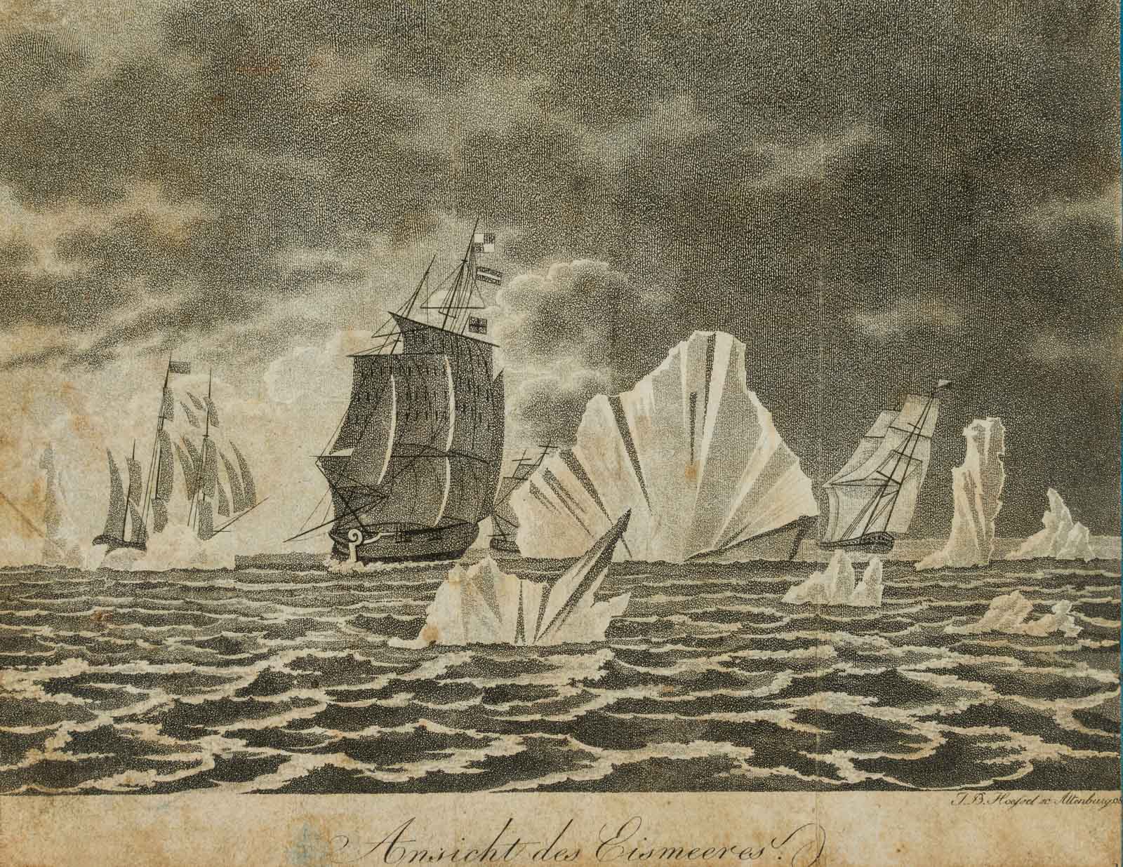 Ansicht des Eismeeres, Arctic Ocean