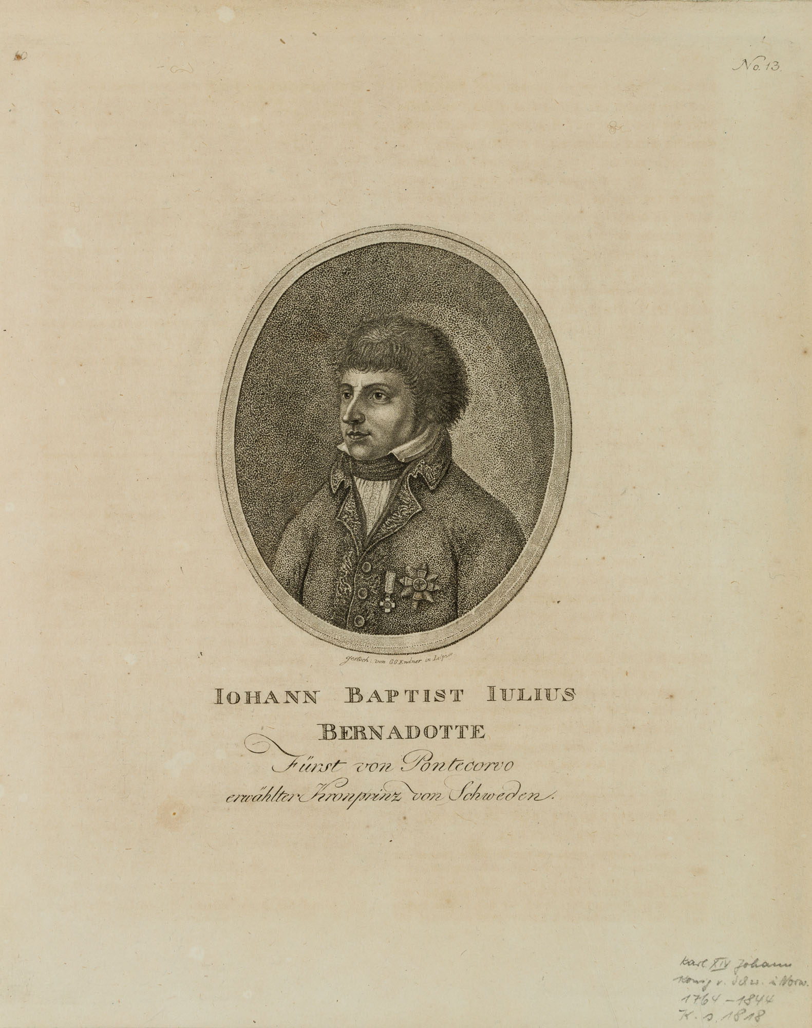 Bildnis Johann Baptist Iulius (1764)