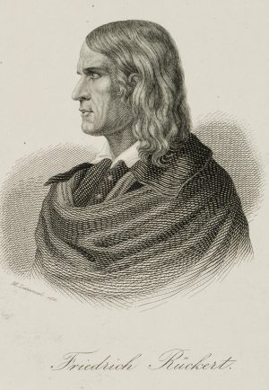 Dichter Friedrich Rückert